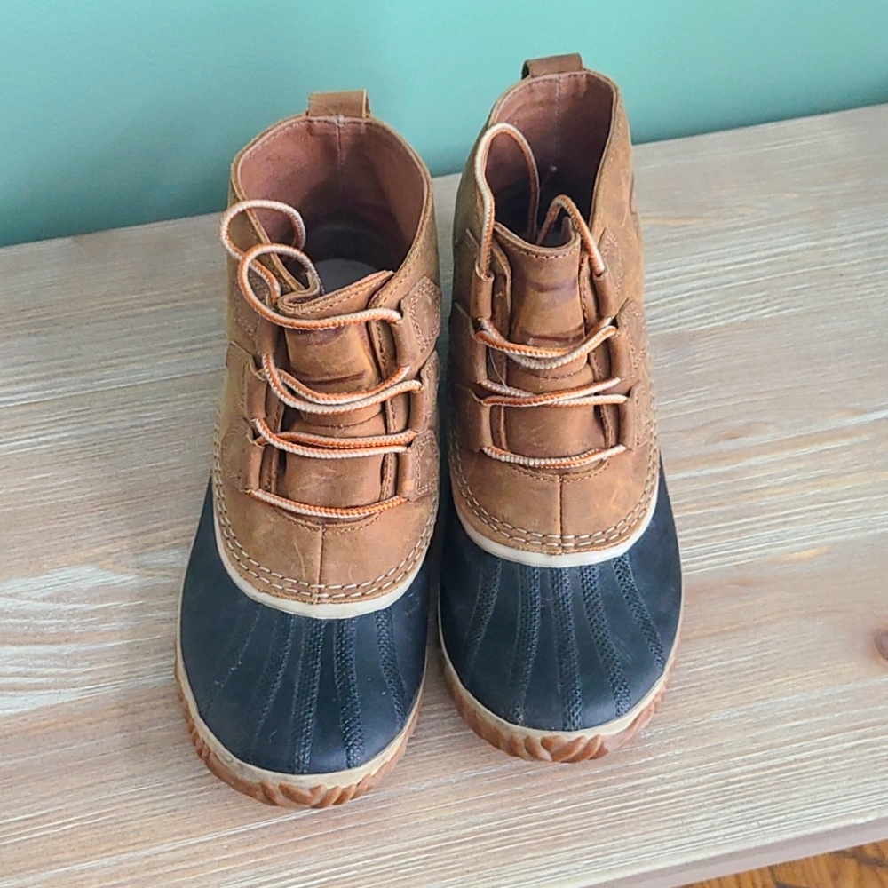 Sorel Ankle Boots in Brown and Black